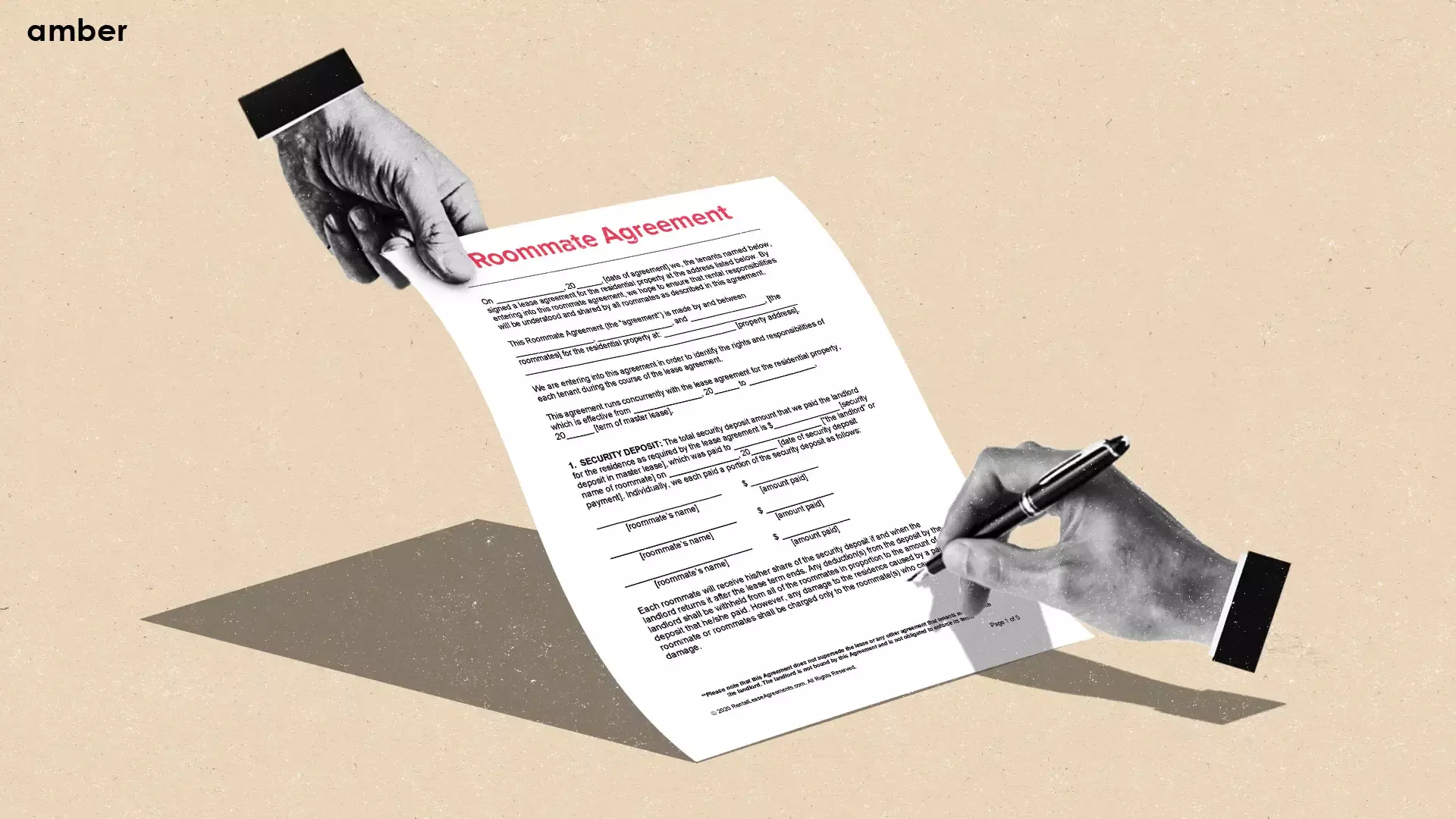 The Ultimate Roommate Agreement What It Is And Why You Need One Amber